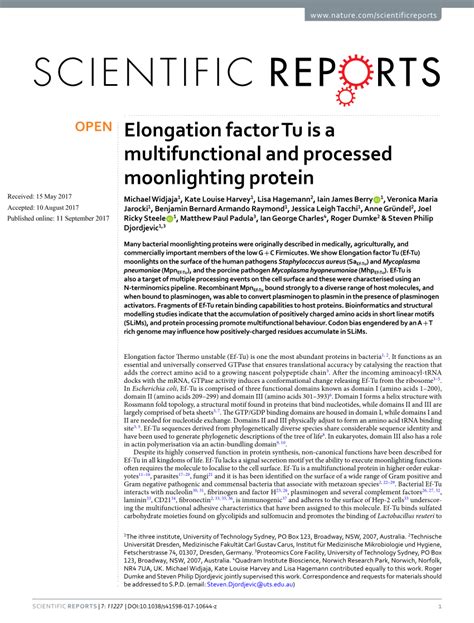tu efalore|Elongation factor Tu is a multifunctional and processed  .